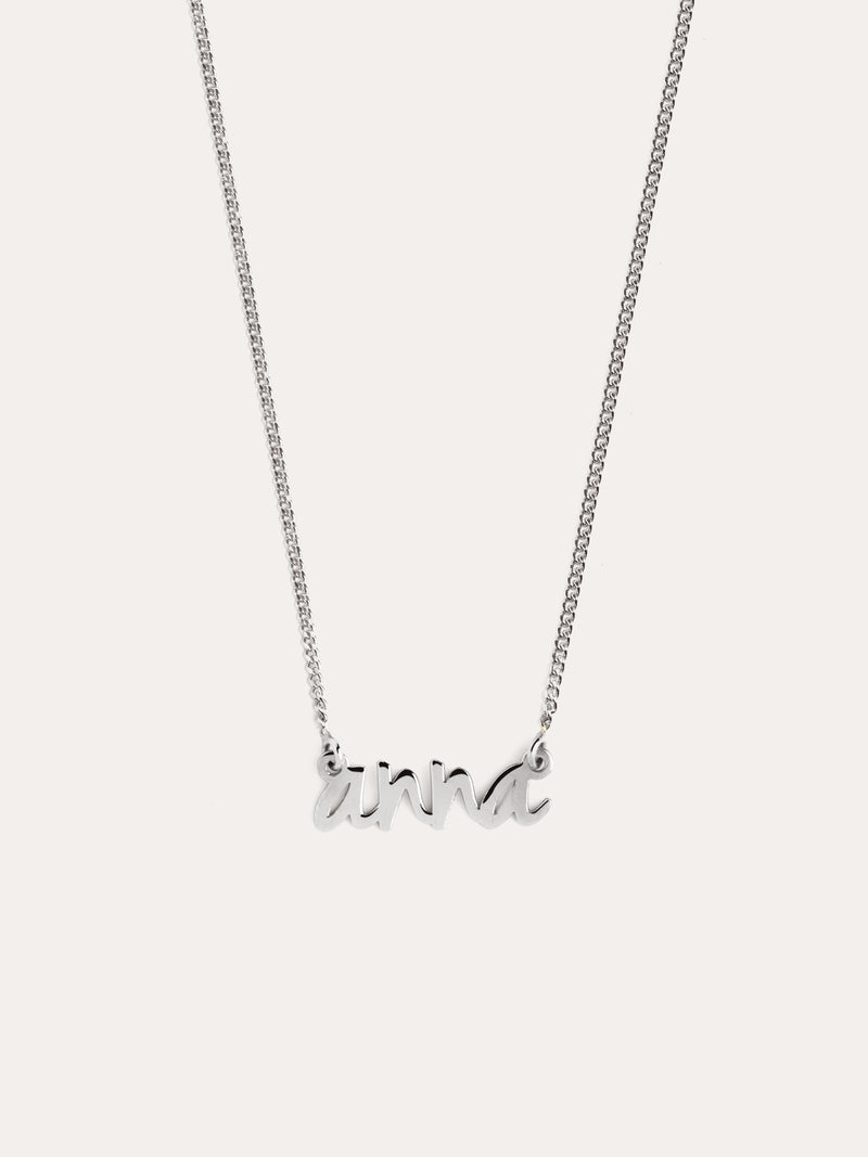 Collar Personalizado Sue Plata