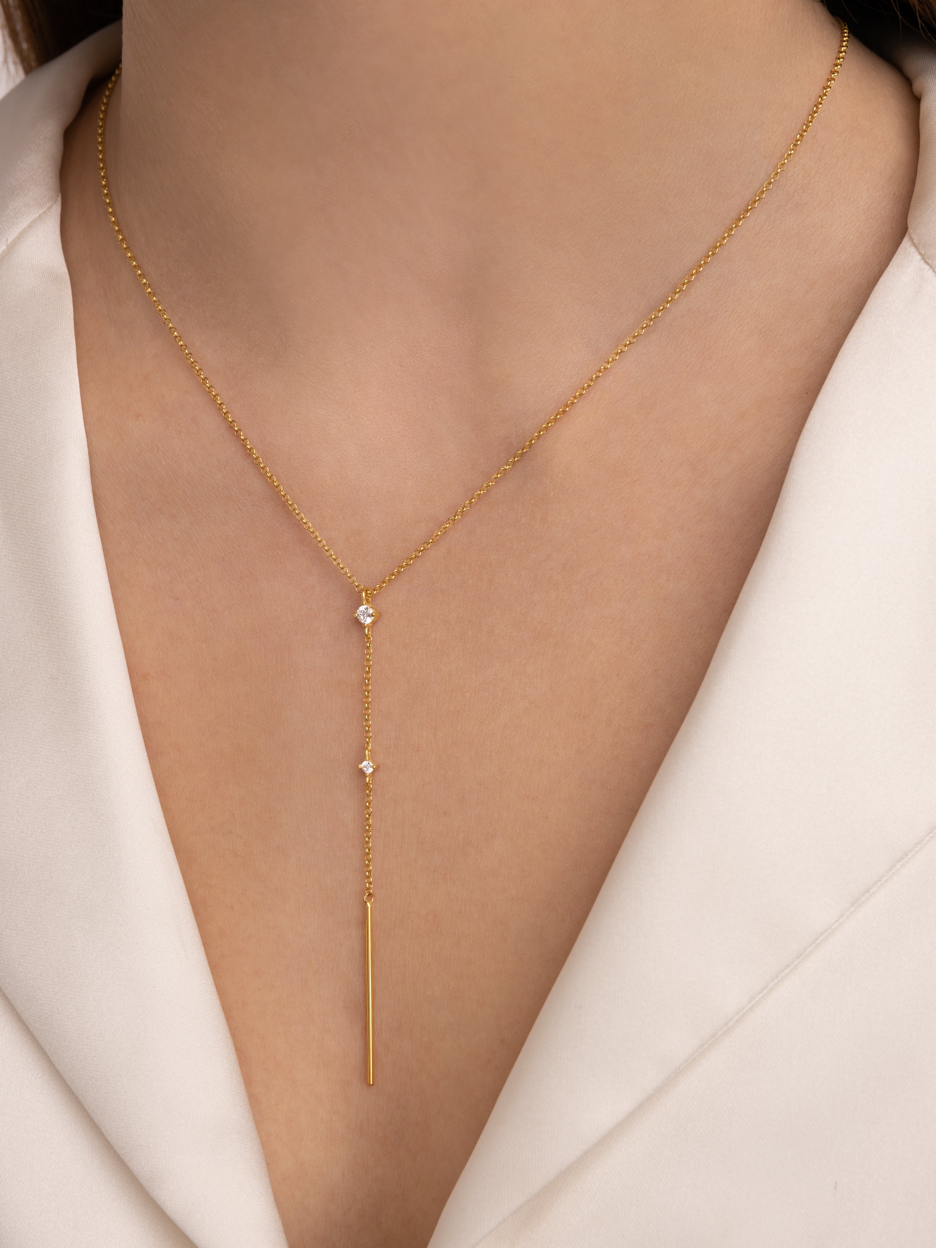 Affari d'Oro Italia sas - Orecchini vintage in oro 18kt con zircone taglio goccia Affari d'Oro Italia sas - Orecchini vintage in oro 18kt con zircone taglio goccia