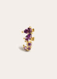 Sea Seahorse Gold Single Earring