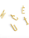 Inicial Collar Personalizado Letters Oro E