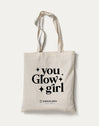 Tote Bag You Glow Girl White